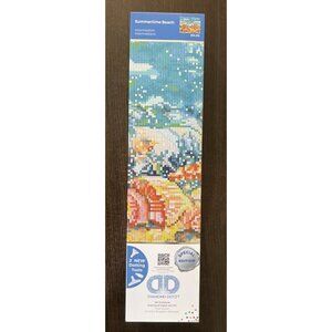 Diamond Dotz Summertime Beach Diamond Painting Kits Special Edition 16" X 12"